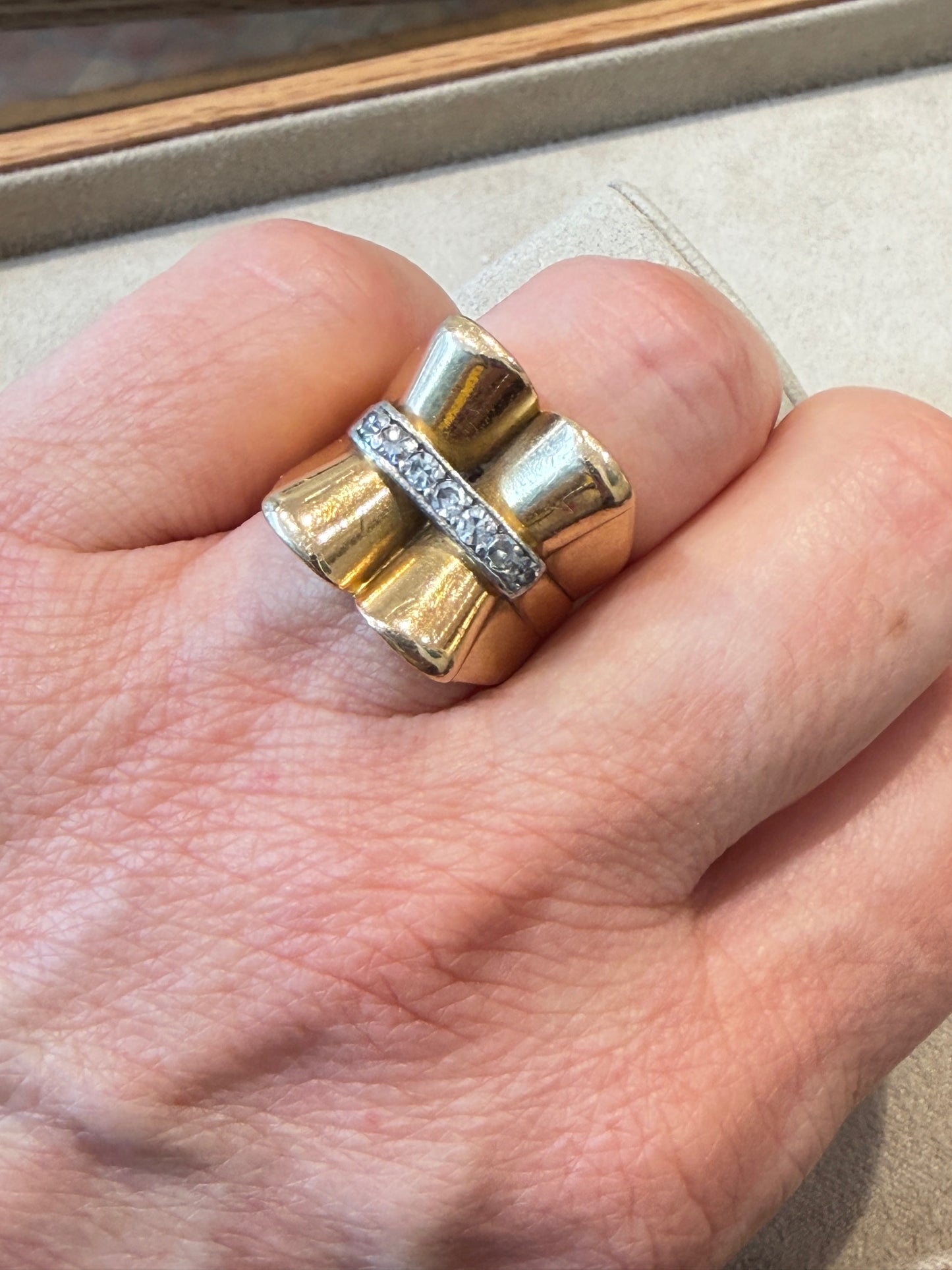 BAGUE TANK MODELE A NOEUD