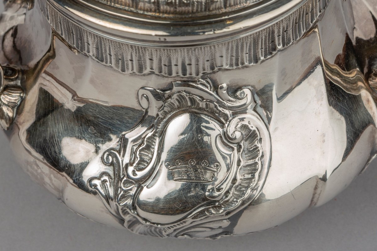 Sucrier et son couvercle en argent, Paris, 1788 Par François Joubert