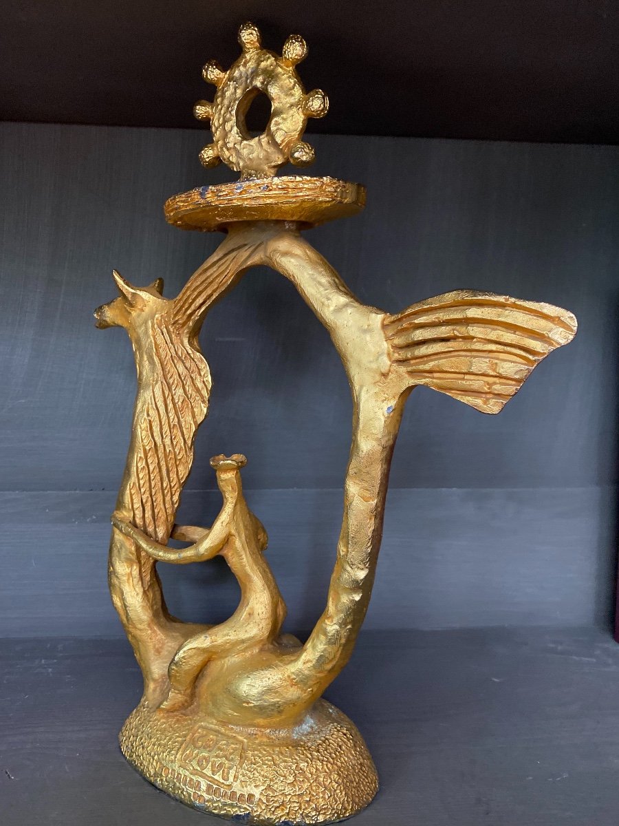 Sculpture de Pierre Casenove pour Fondica France