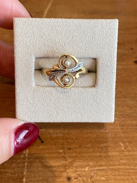 Antique You &amp; Me Ring