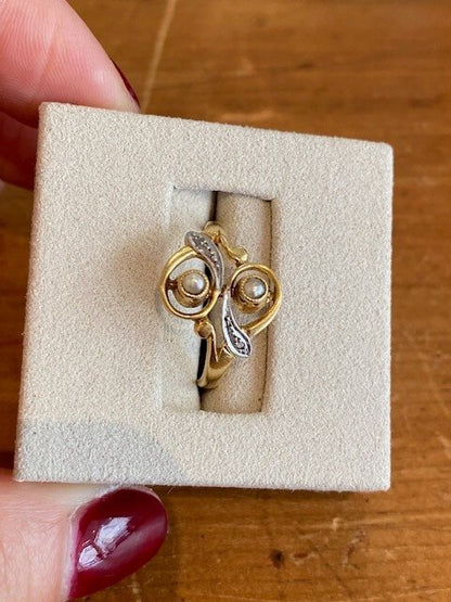 Antique You &amp; Me Ring