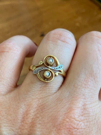 Antique You &amp; Me Ring