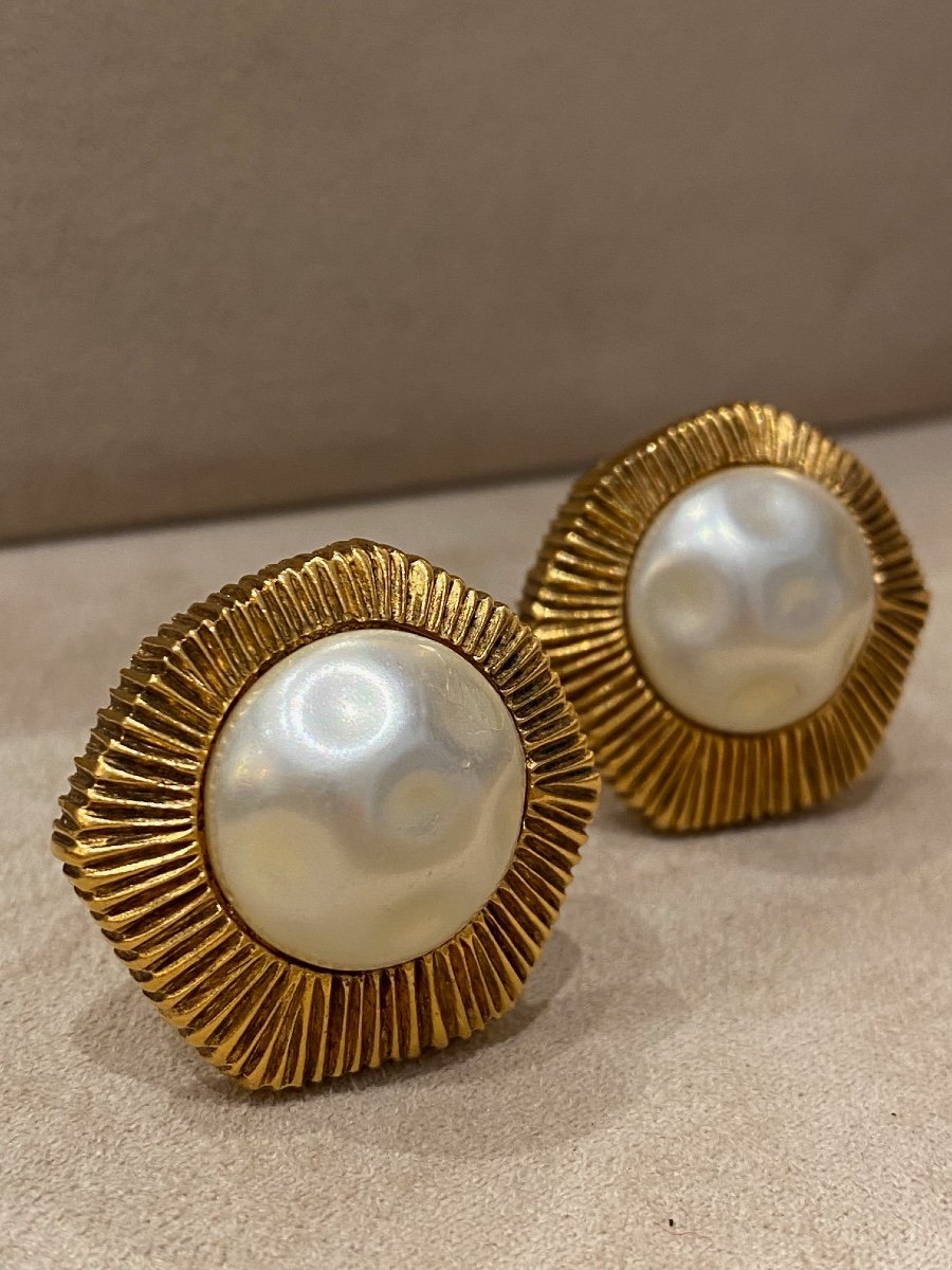 Chanel, Boucle d'oreilles Vintage