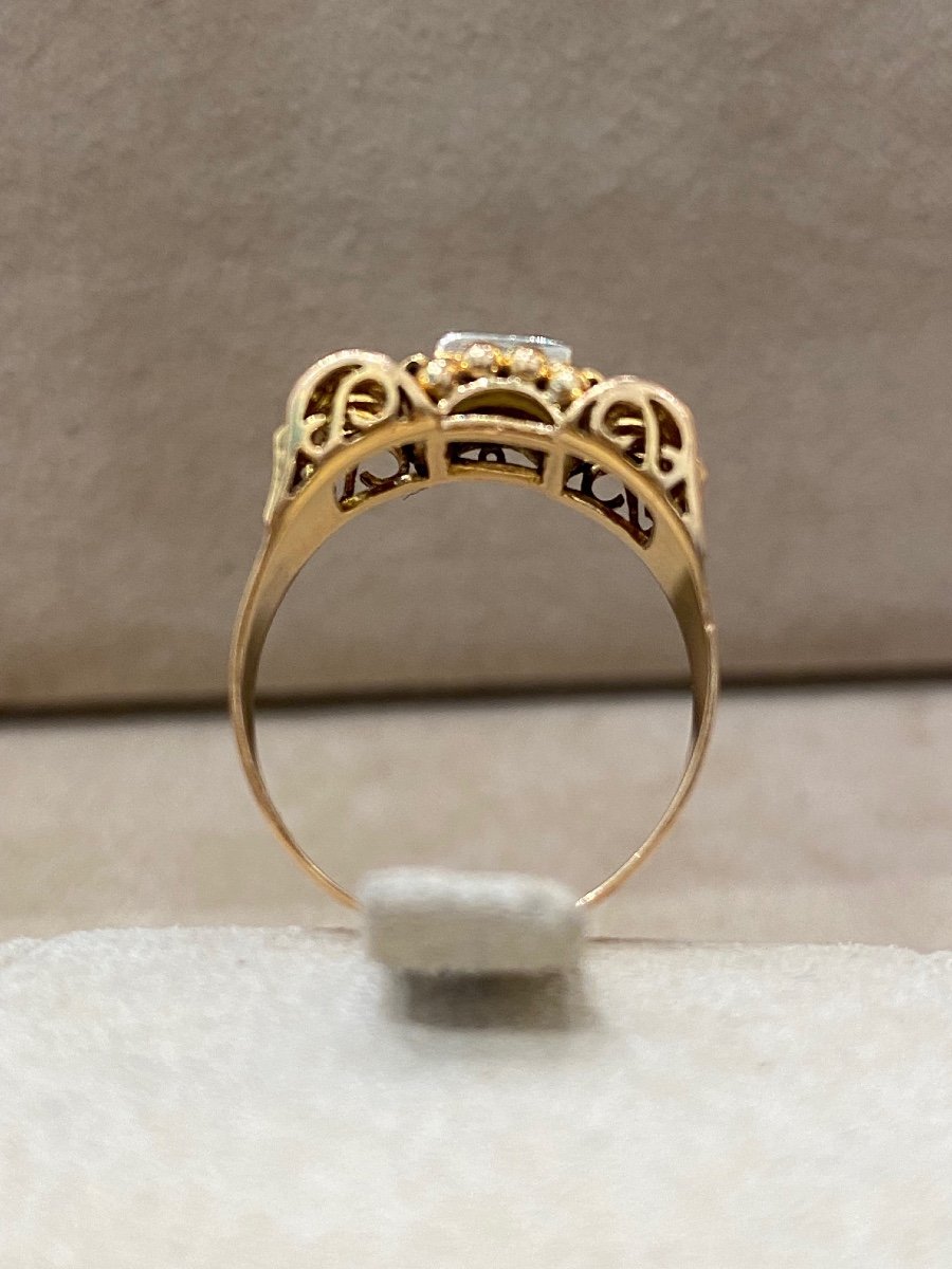 Bague Tank Filigranée