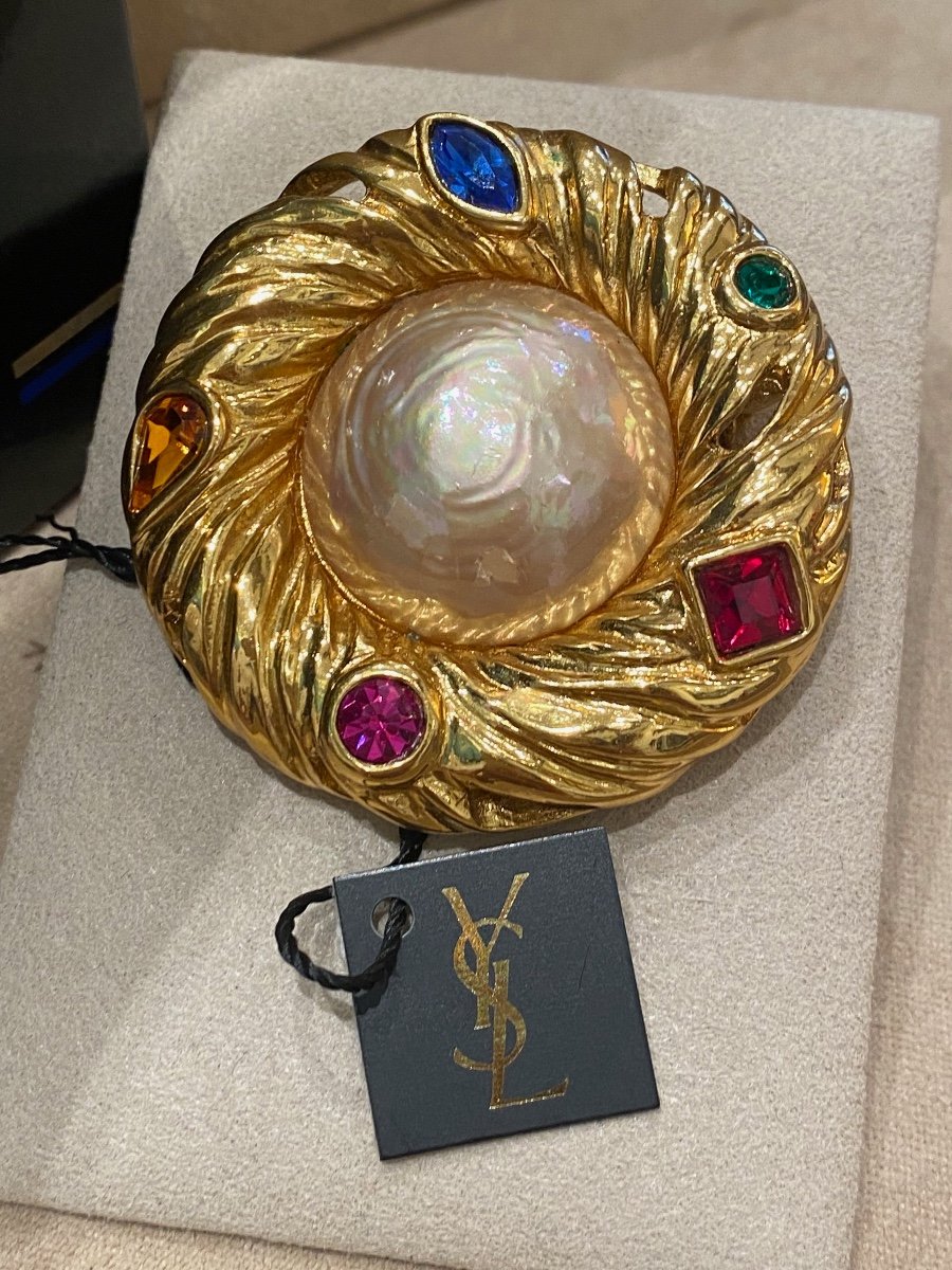 Ysl, Broche Haute Couture Vintage