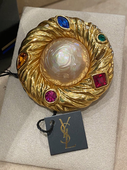 Ysl, Broche Haute Couture Vintage