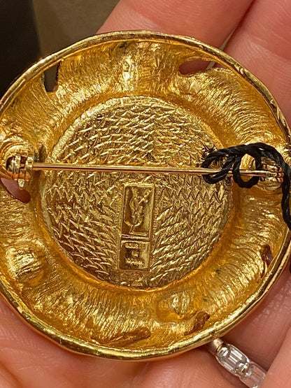 Ysl, Broche Haute Couture Vintage