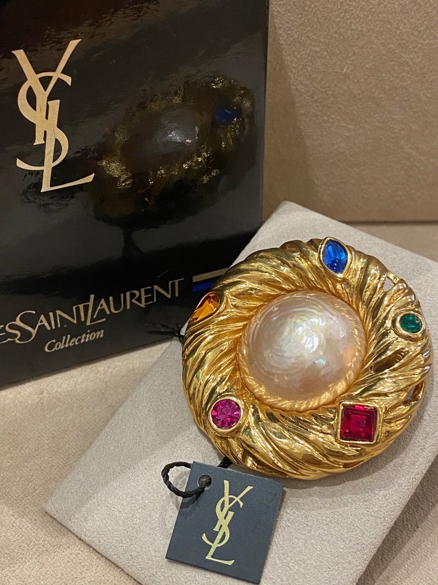 Ysl, Broche Haute Couture Vintage