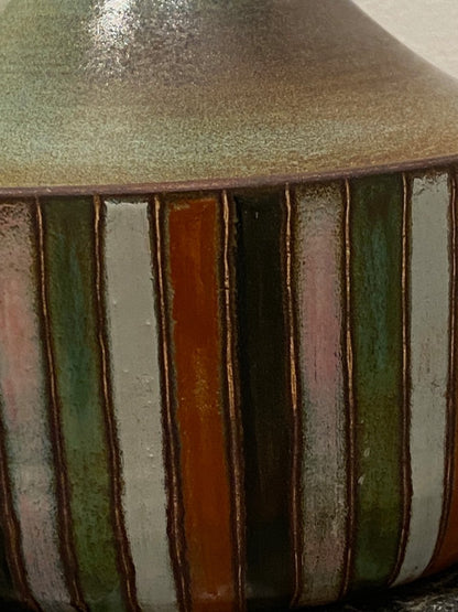 Yvonne & René Maurel, Pyxide En Céramique