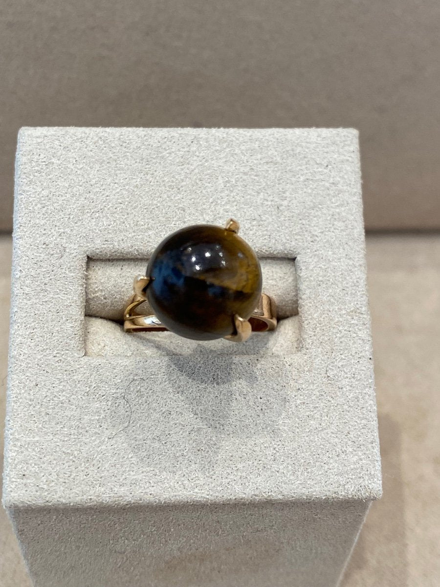 Bague Vintage Oeil De Tigre