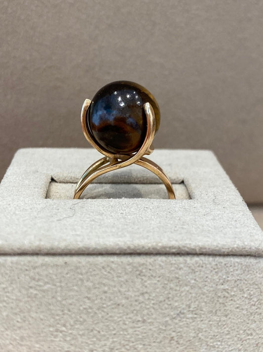 Bague Vintage Oeil De Tigre