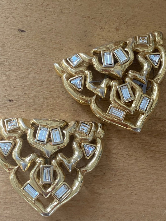 Yves Saint Laurent, Rares boucles d'oreilles "ottomanes"