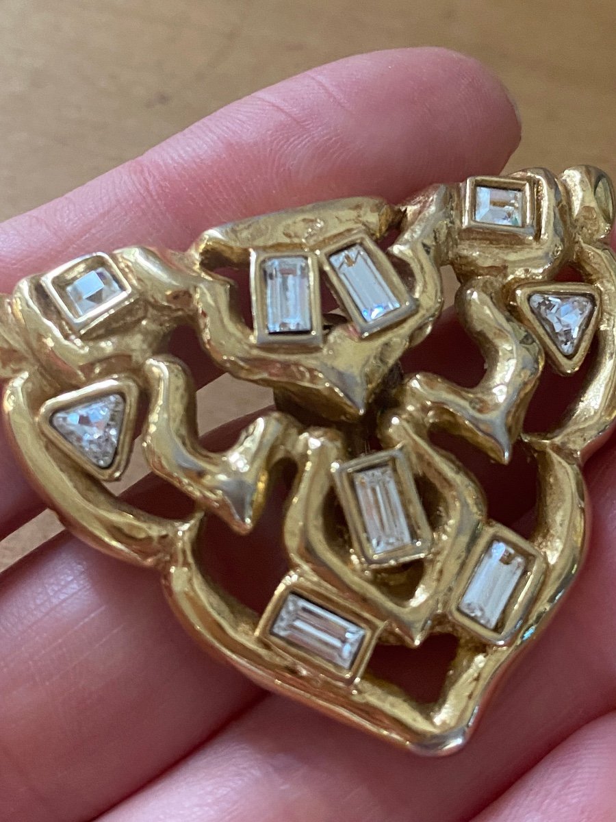 Yves Saint Laurent, Rares boucles d'oreilles "ottomanes"