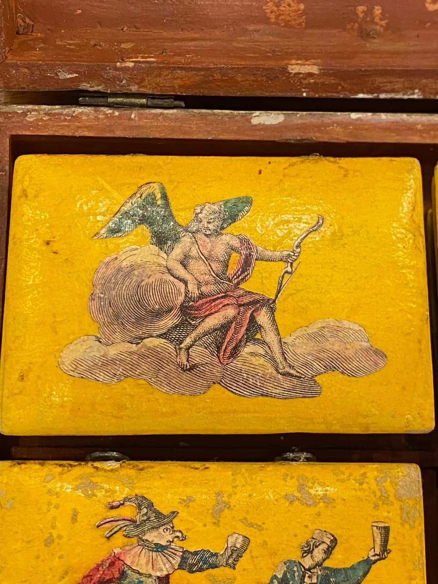 Boîte De Quadrille, Arte Povera, XVIIIe Siècle