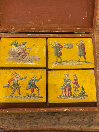 Boîte De Quadrille, Arte Povera, XVIIIe Siècle