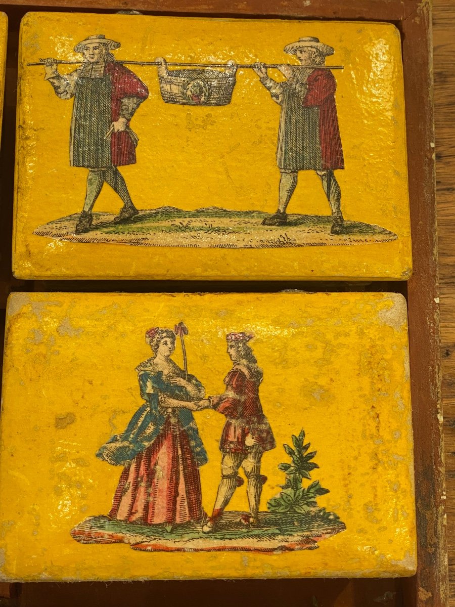 Boîte De Quadrille, Arte Povera, XVIIIe Siècle