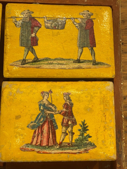 Boîte De Quadrille, Arte Povera, XVIIIe Siècle