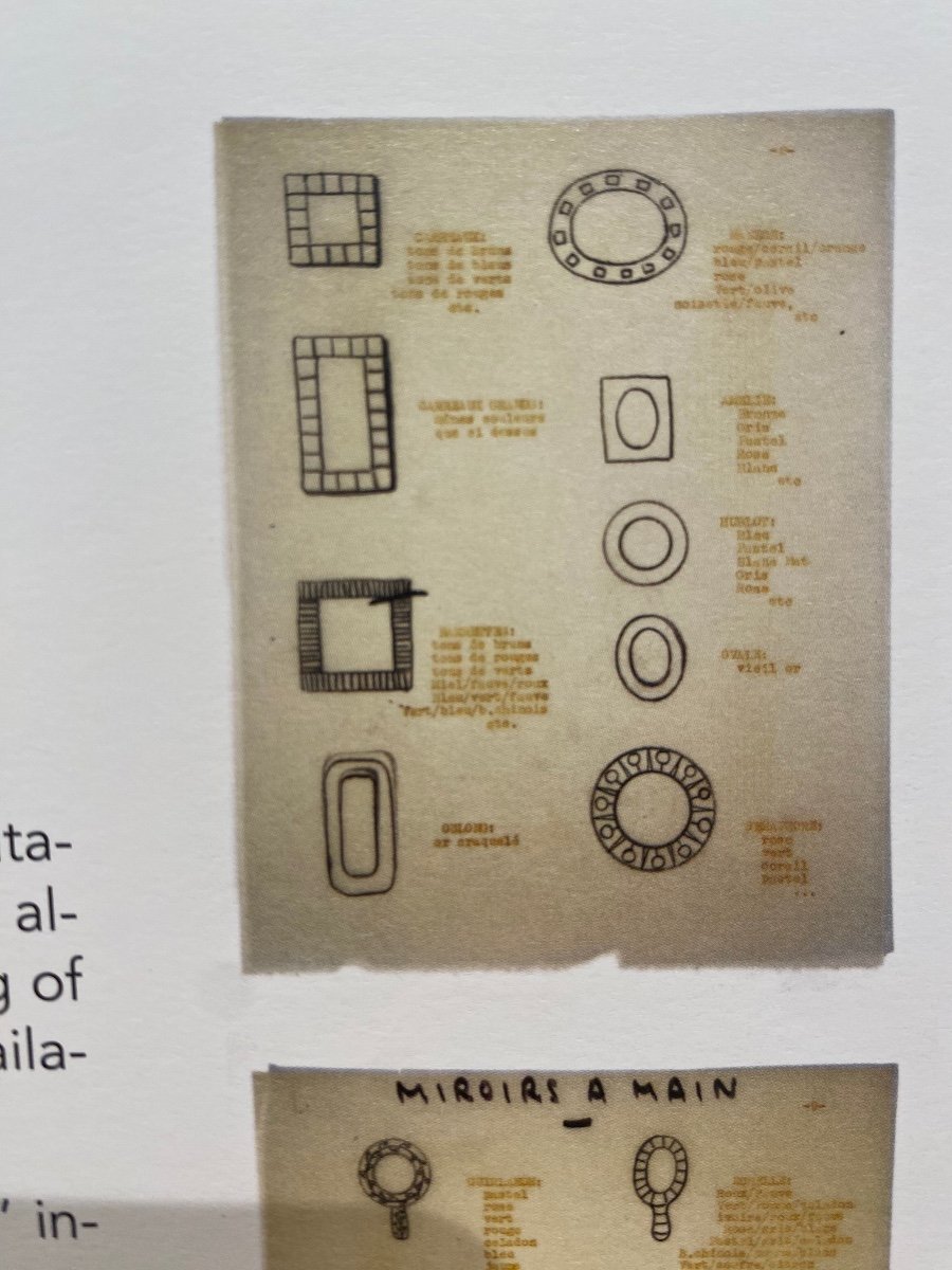 Mithé Espelt (1923-2020), Miroir "carreaux" Tons d'Automne