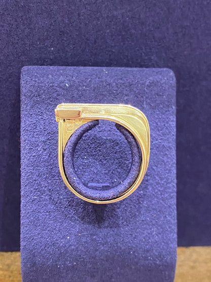 Janine Renard, Modernist Baguette Diamond Ring