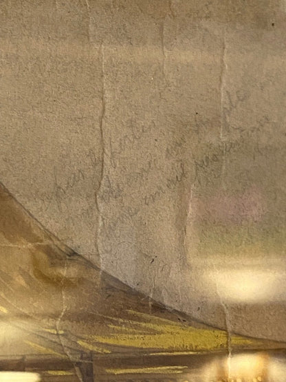 Ostensoir, Gouaché dans le goût de Placide Poussielgue-Rusand (1824-1889)