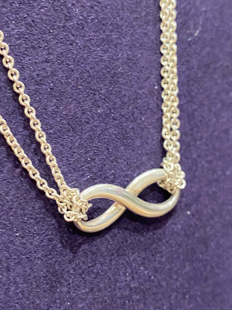 Tiffany And Co, Collier Argent Infinity