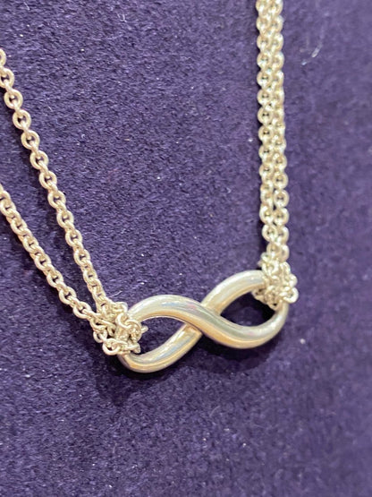 Tiffany And Co, Collier Argent Infinity