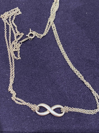 Tiffany And Co, Collier Argent Infinity
