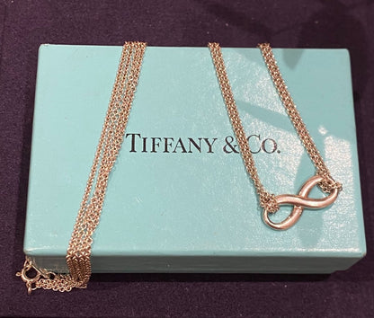 Tiffany And Co, Collier Argent Infinity