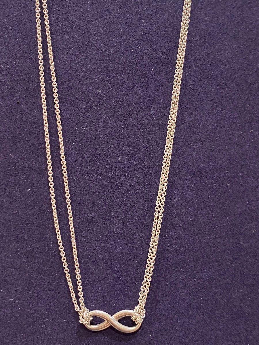 Tiffany And Co, Collier Argent Infinity