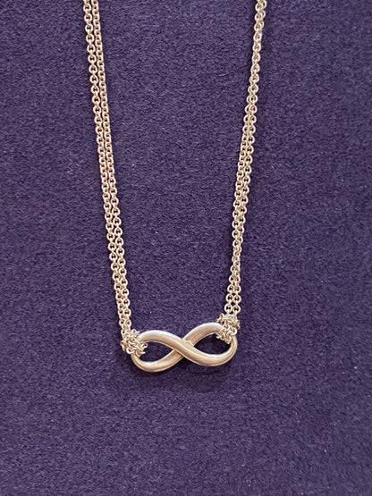 Tiffany & Co, Collier Argent Infinity