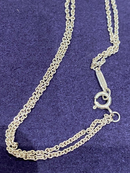 Tiffany & Co, Collier Argent Infinity