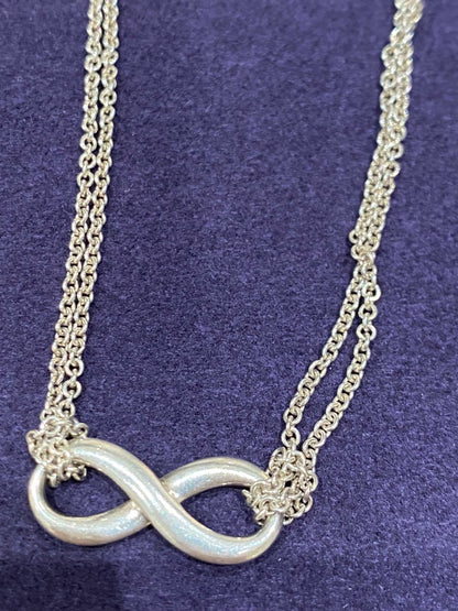 Tiffany & Co, Collier Argent Infinity