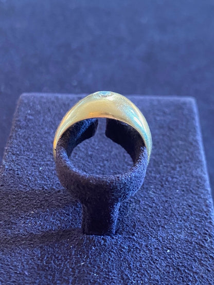 Jonc anglais En Or Et Diamant