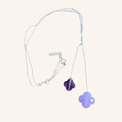 MORGANNE BELLO, COLLIER NEGLIGE AMETHYSTE