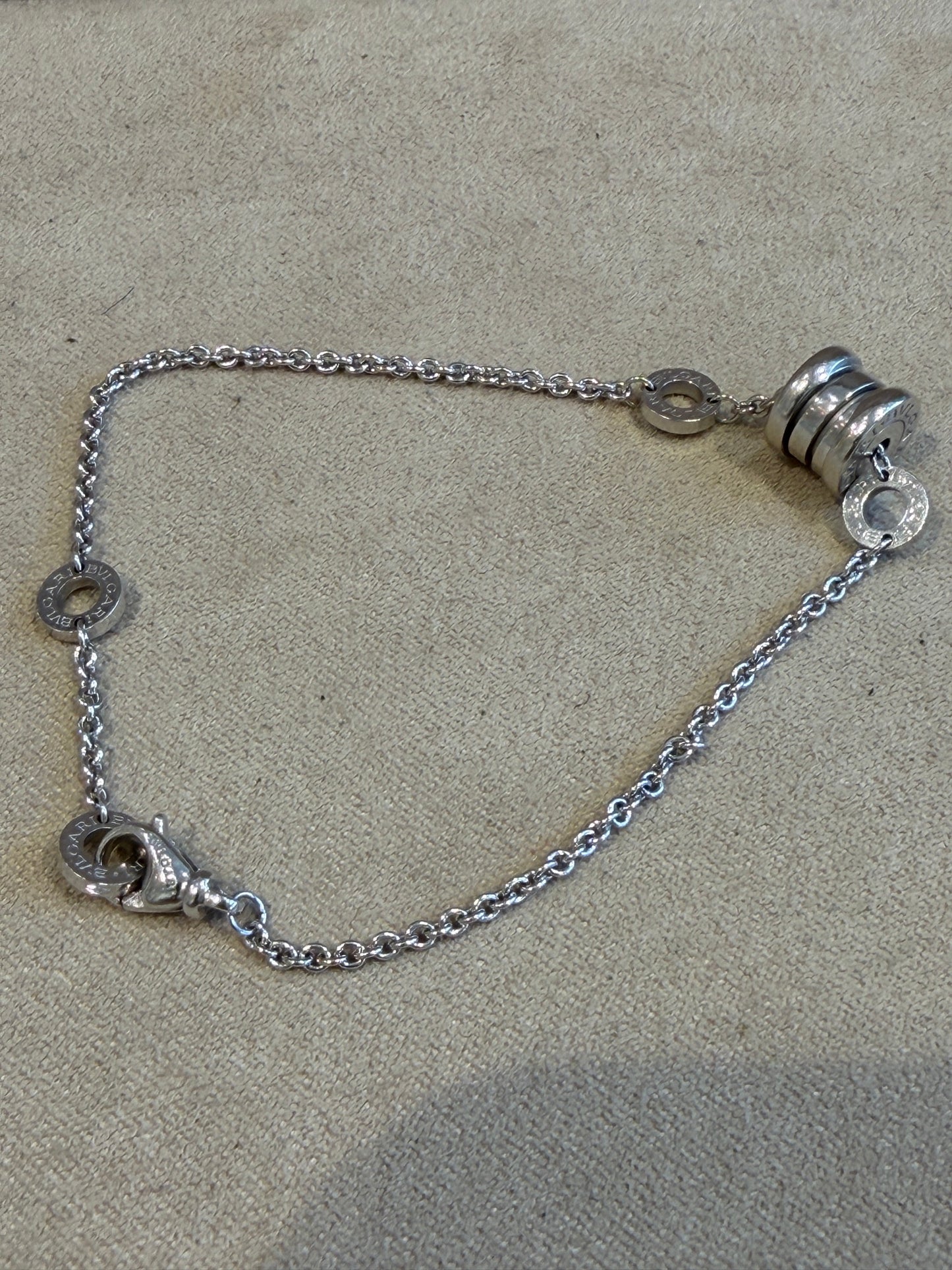 BULGARI, BRACELET B.ZERO.1 EN OR GRIS