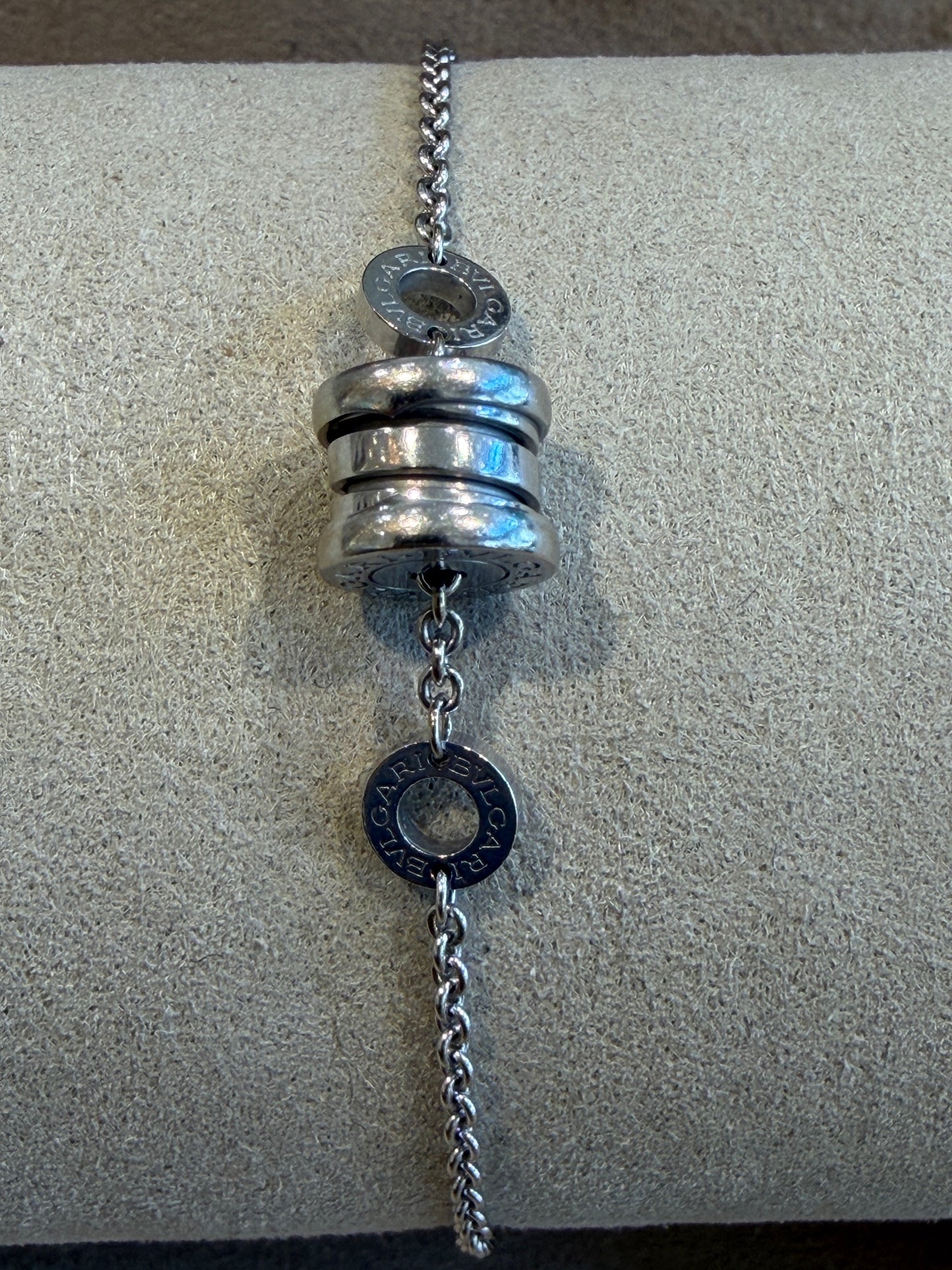 BULGARI, BRACELET B.ZERO.1 EN OR GRIS