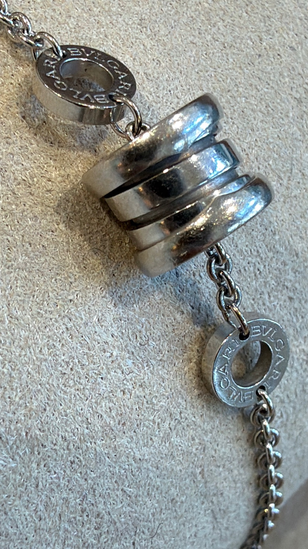 BULGARI, BRACELET B.ZERO.1 EN OR GRIS