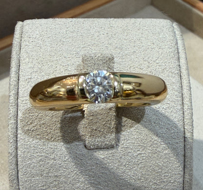 CARTIER, BAGUE SOLITAIRE