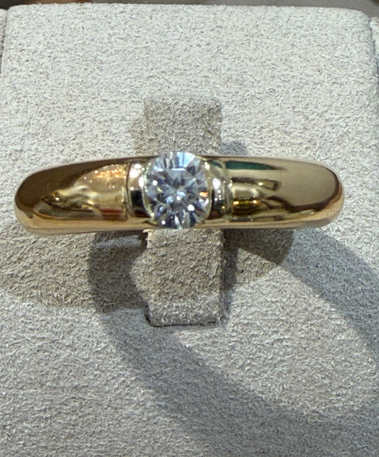 CARTIER, BAGUE SOLITAIRE