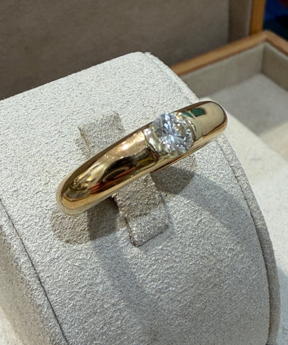 CARTIER, BAGUE SOLITAIRE