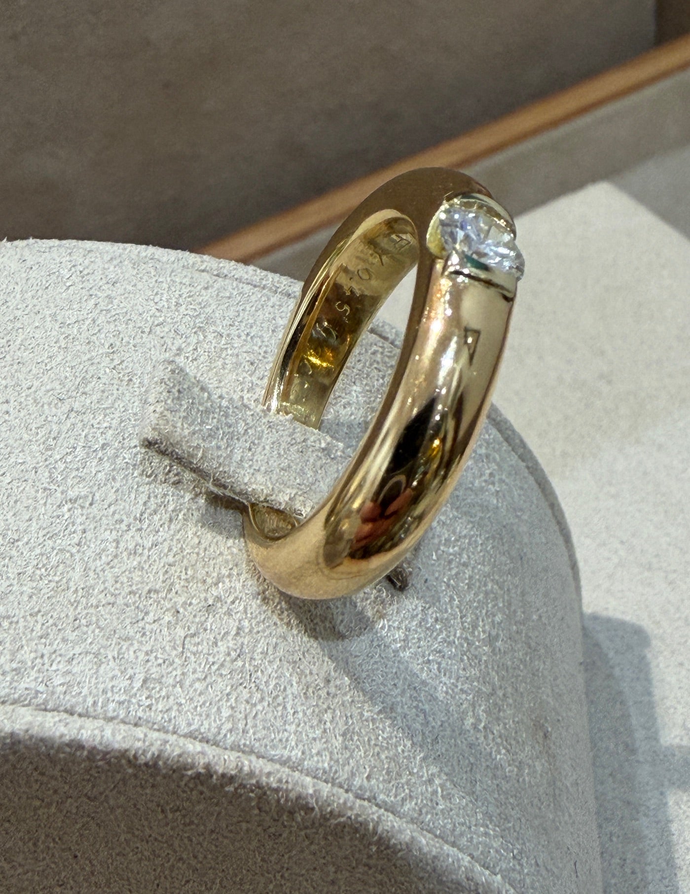 CARTIER, BAGUE SOLITAIRE