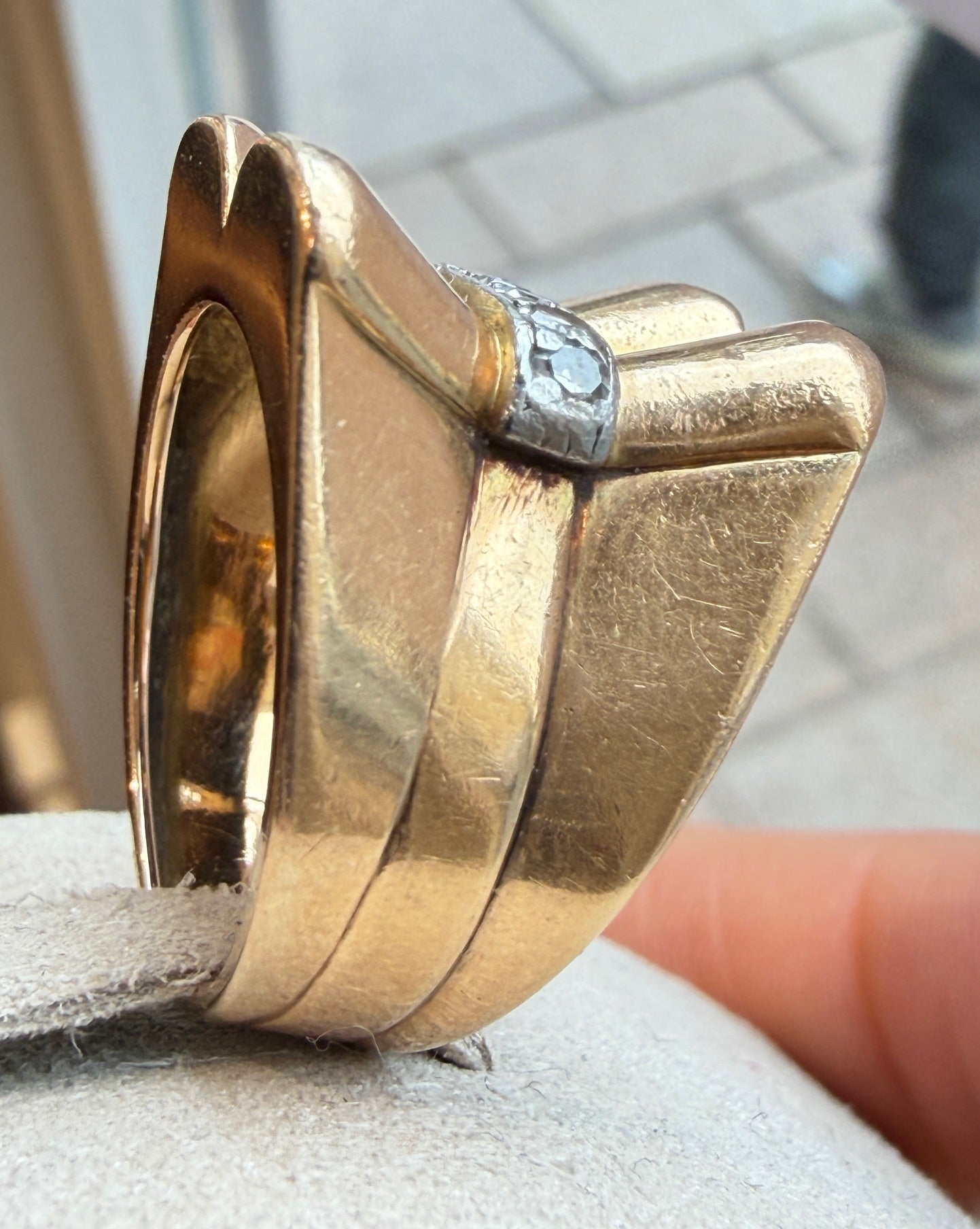 BAGUE TANK MODELE A NOEUD