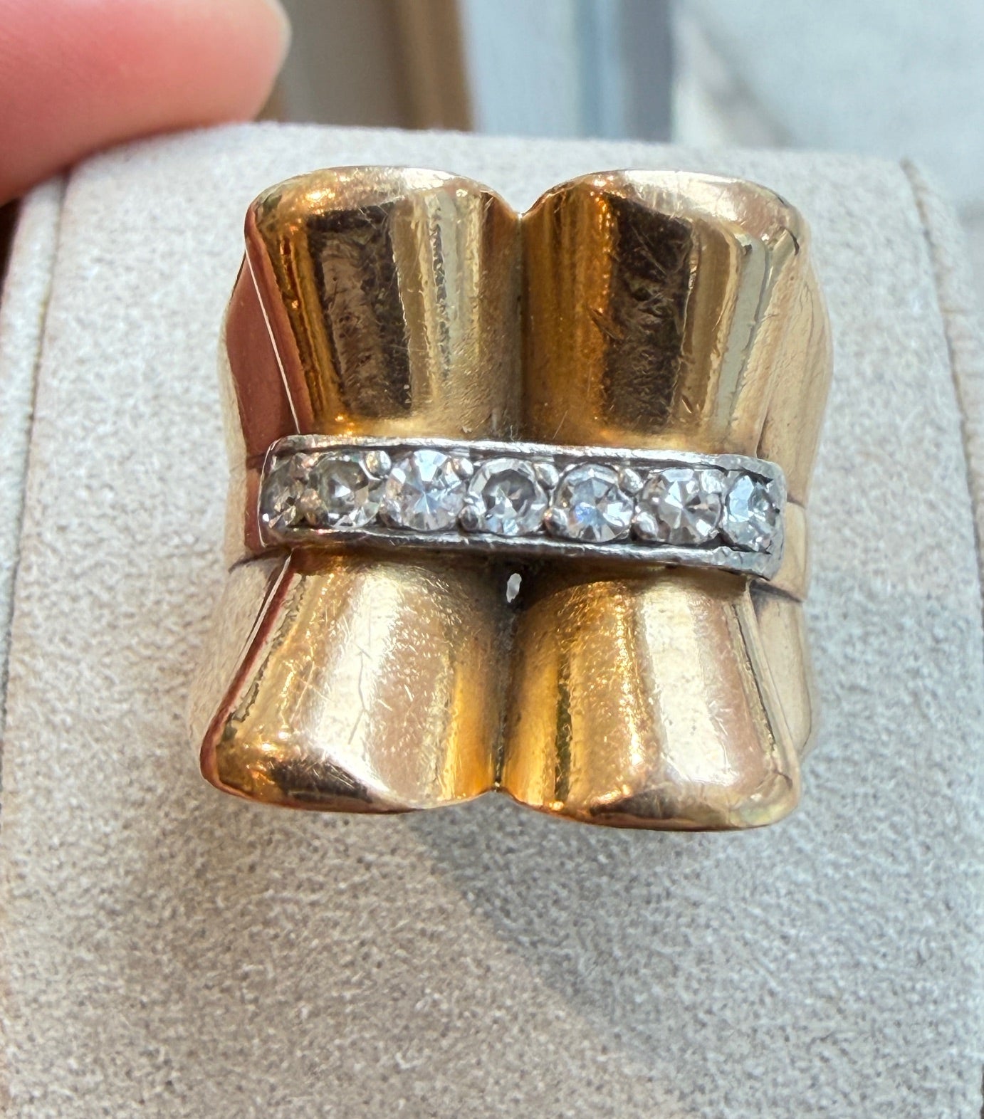 BAGUE TANK MODELE A NOEUD