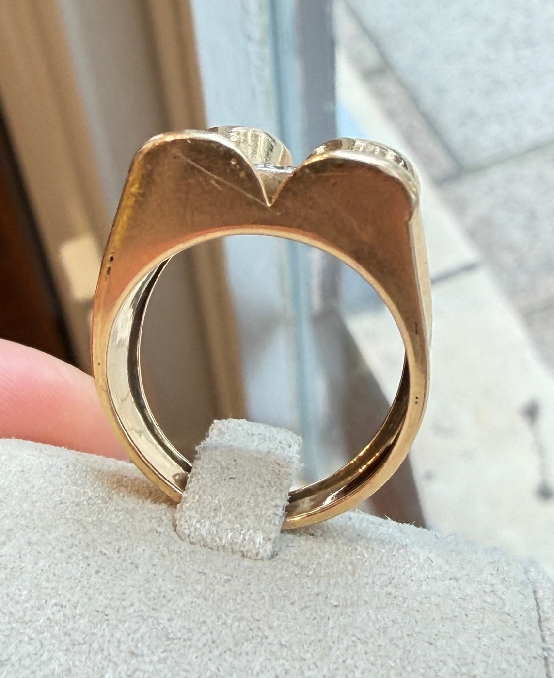 BAGUE TANK MODELE A NOEUD