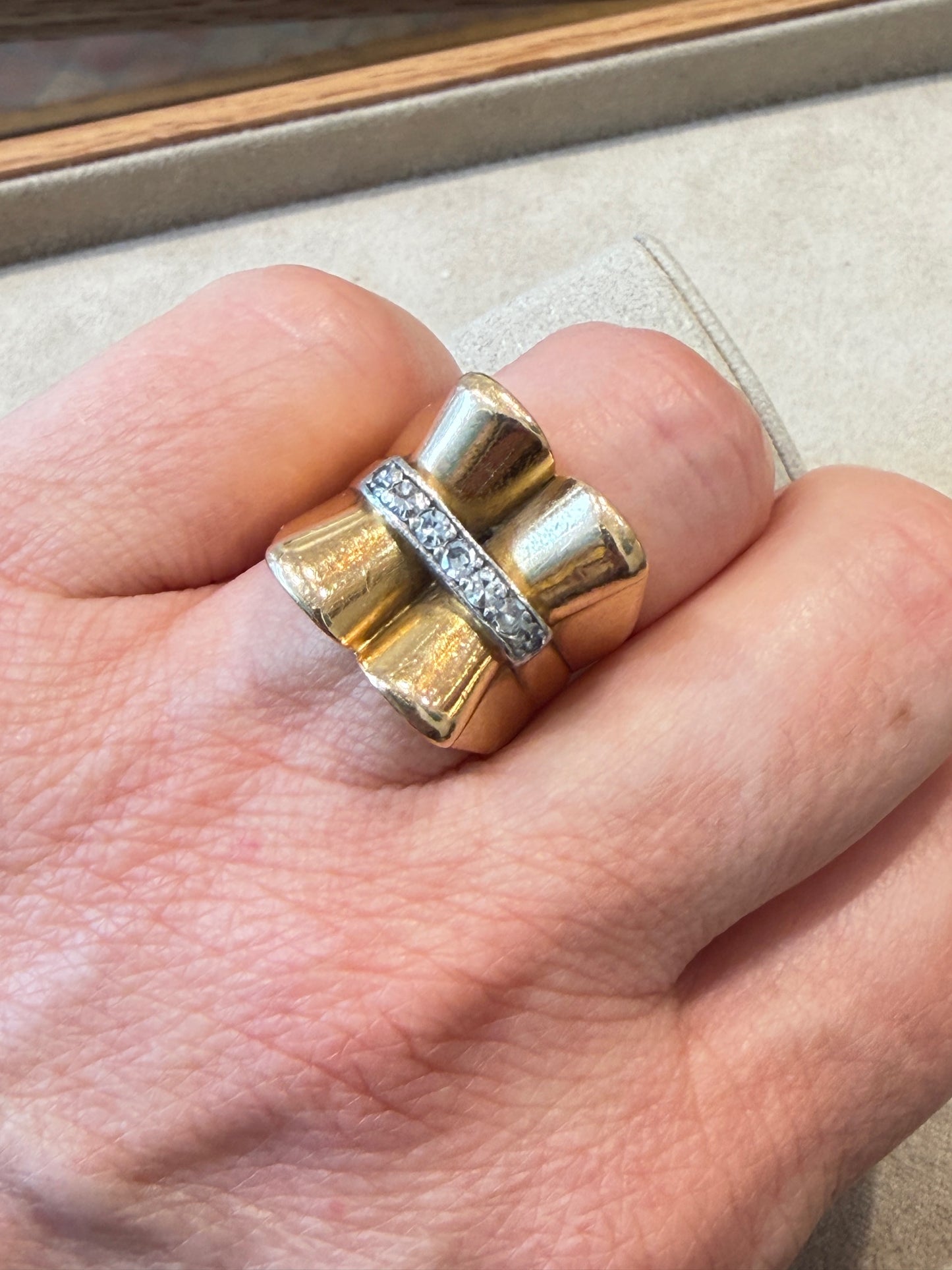 BAGUE TANK MODELE A NOEUD