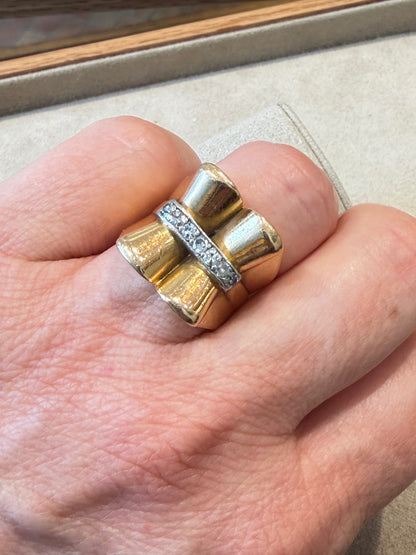 BAGUE TANK MODELE A NOEUD