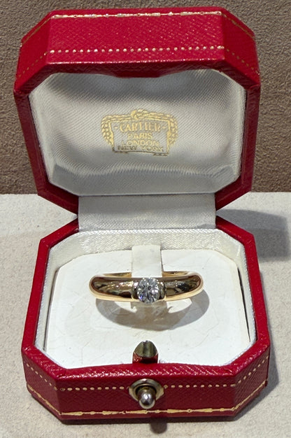 CARTIER, BAGUE SOLITAIRE