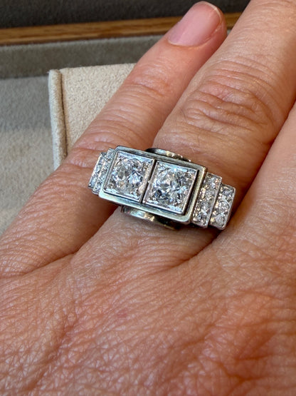 BAGUE ART DECO
