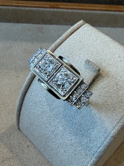BAGUE ART DECO
