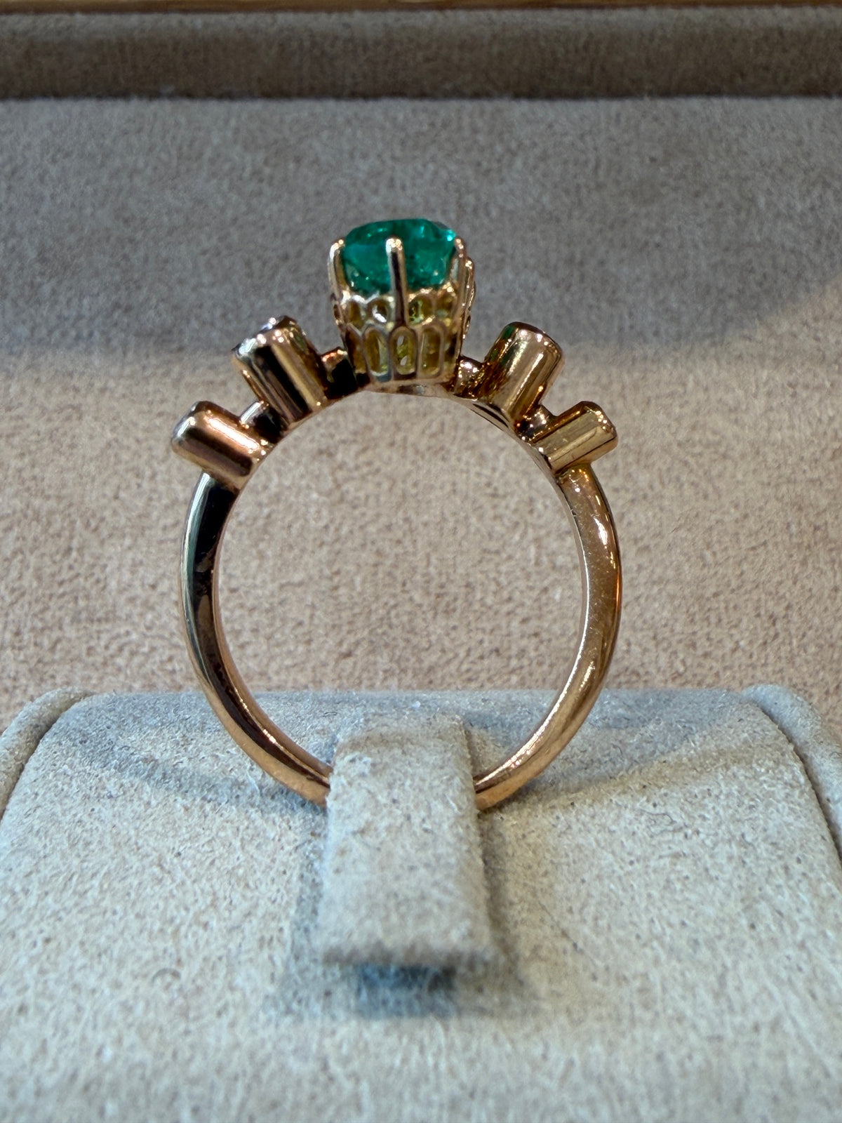 BAGUE TOI & MOI EMERAUDES ET DIAMANTS